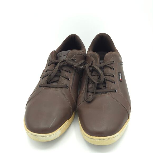 Walter Hagen Brown Leather HydroHalt Spikeless Golf Shoes Men\'s Size 12W Wide main image 9